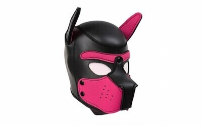 Daytona - Puppy Play Hood Mask - Pink