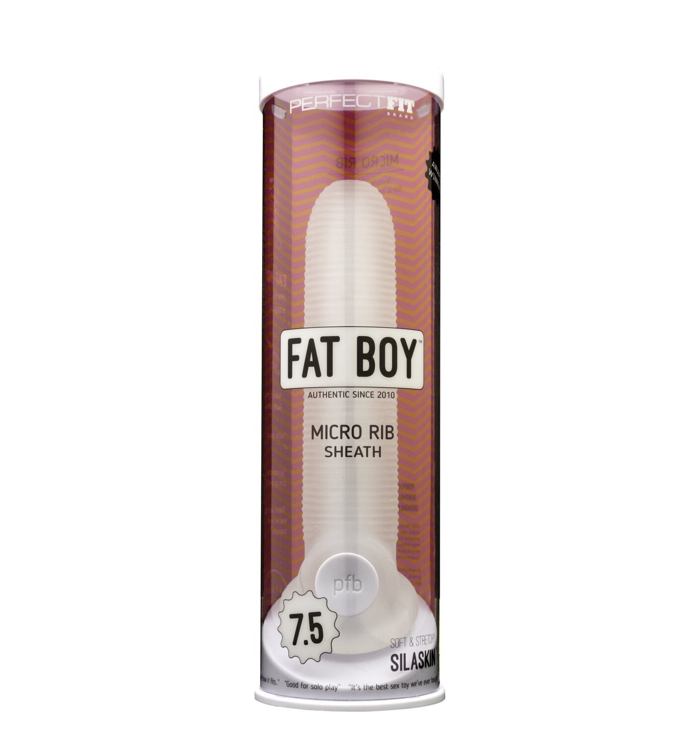 Perfect Fit - Fat Boy Micro Rub Sheath - 7.5in