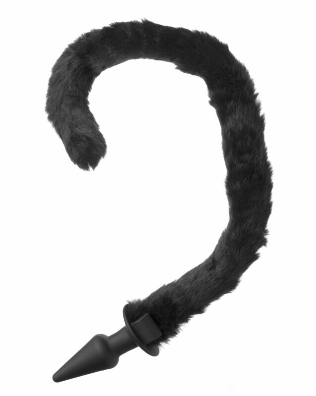 Tailz - Bad Kitty Cat Tail w/ Silicone Anal Plug