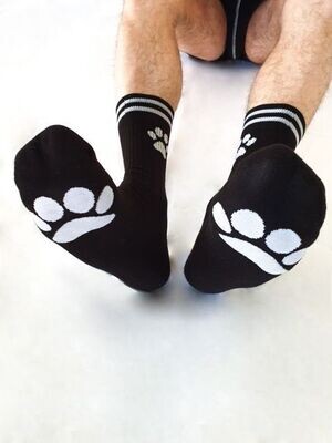 Mister B - Sk8erboy Puppy Socks - Black