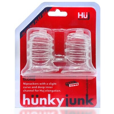 Hunkyjunk - ELONG Wide Base Nipsucker - Clear