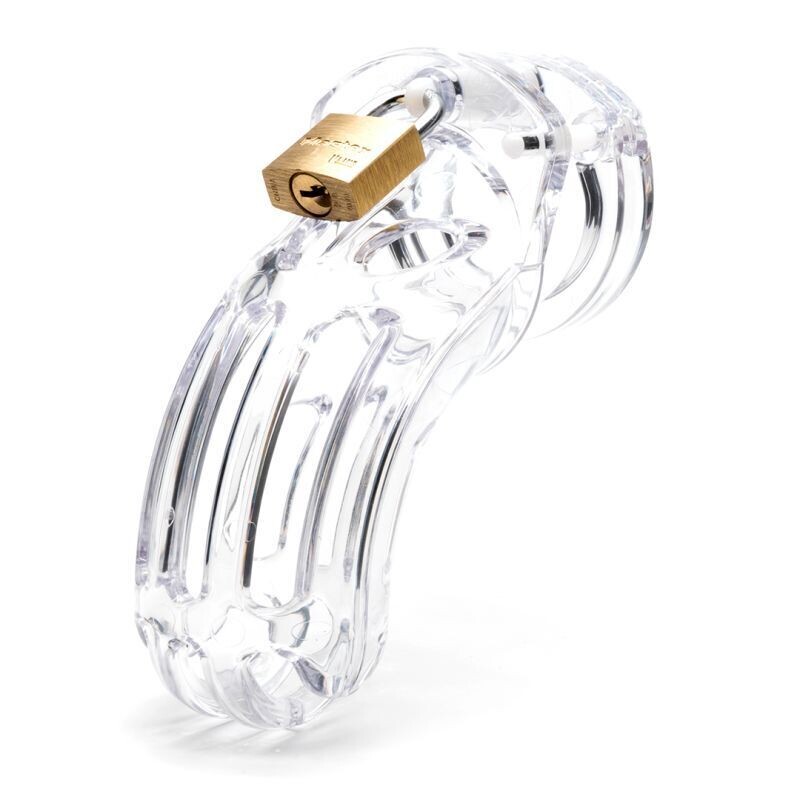 CB-X - The Curve Chastity Cage - Clear