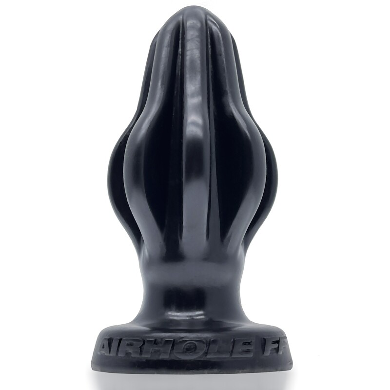 OxBalls - Airhole-2 Finned Buttplug - Black