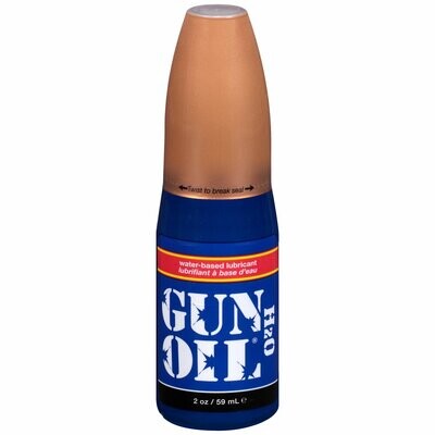 Gun Oil - H2O Lubricant - 2oz/59mL Flip Top Bottle