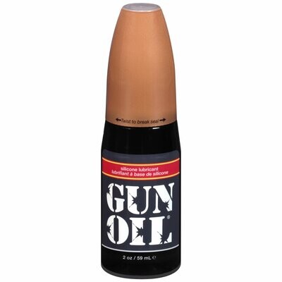 Gun Oil - Silicone Lubricant - 2oz/59mL Flip Top Bottle