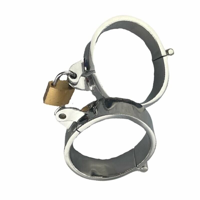 No Mercy Steel - Steel Wrist Shackle Cuff w/ Padlock