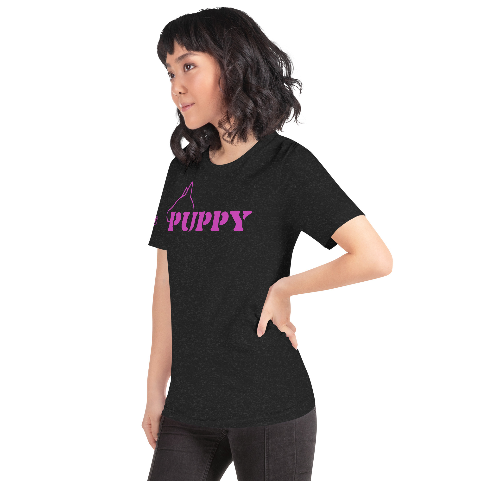 Puppy Face TShirt Pink