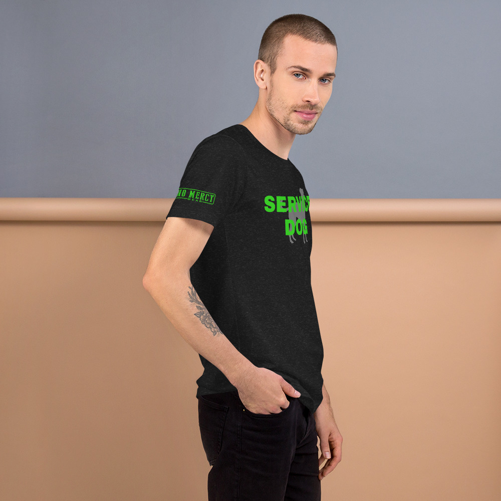 Service Dog TShirt Green