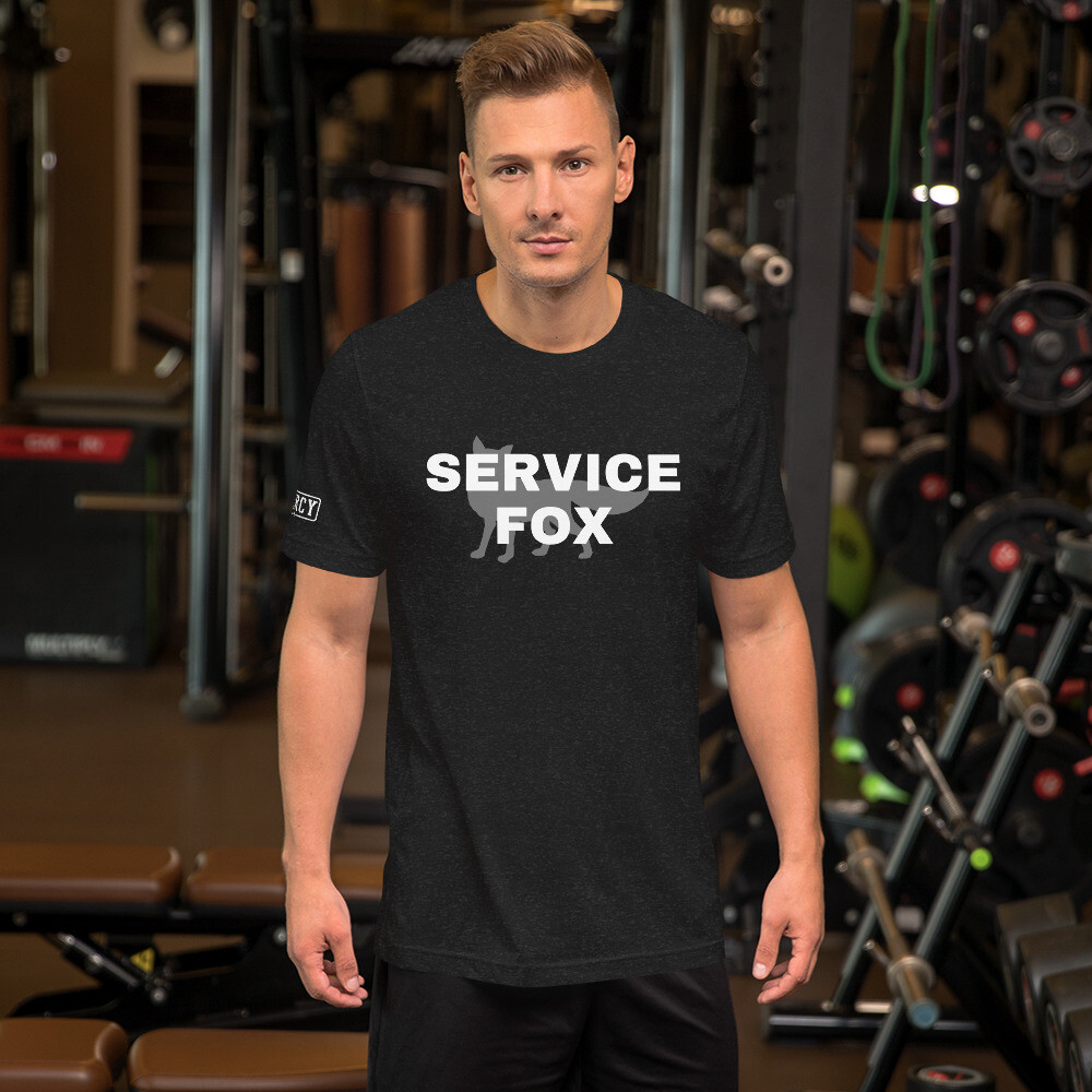 Service Fox TShirt White, Size: XS