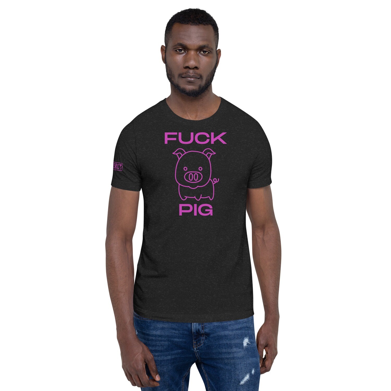 Fk Pig TShirt Pink, Size: XS