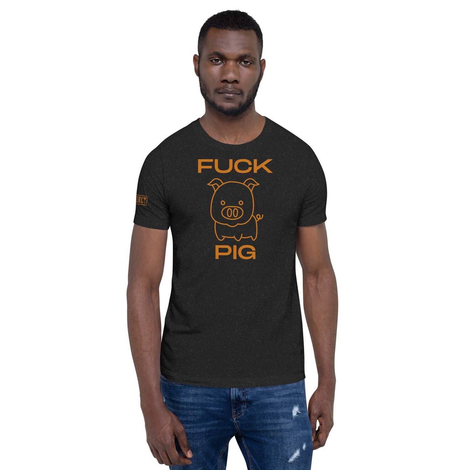 Fk Pig TShirt Orange, Size: XS