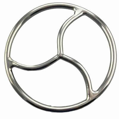 No Mercy Steel - Stainless Steel Suspension Ring - Triskeli