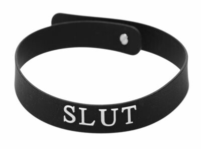 Master Series - Slut Silicone Collar