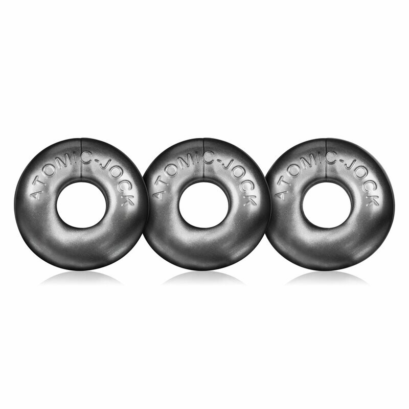 OxBalls - Ringer Cockring 3 Pack - Steel
