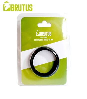 Brutus - Flat Slick Cock Ring - 45mm