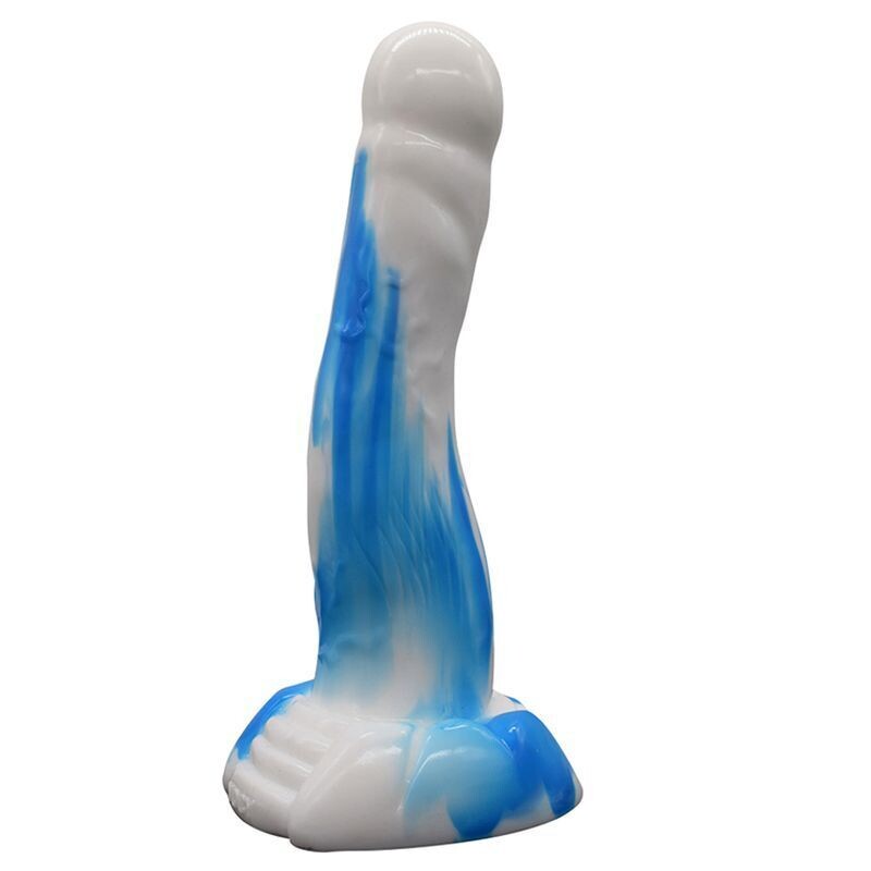 FAAK - Sea Dog Dildo - Blue/White