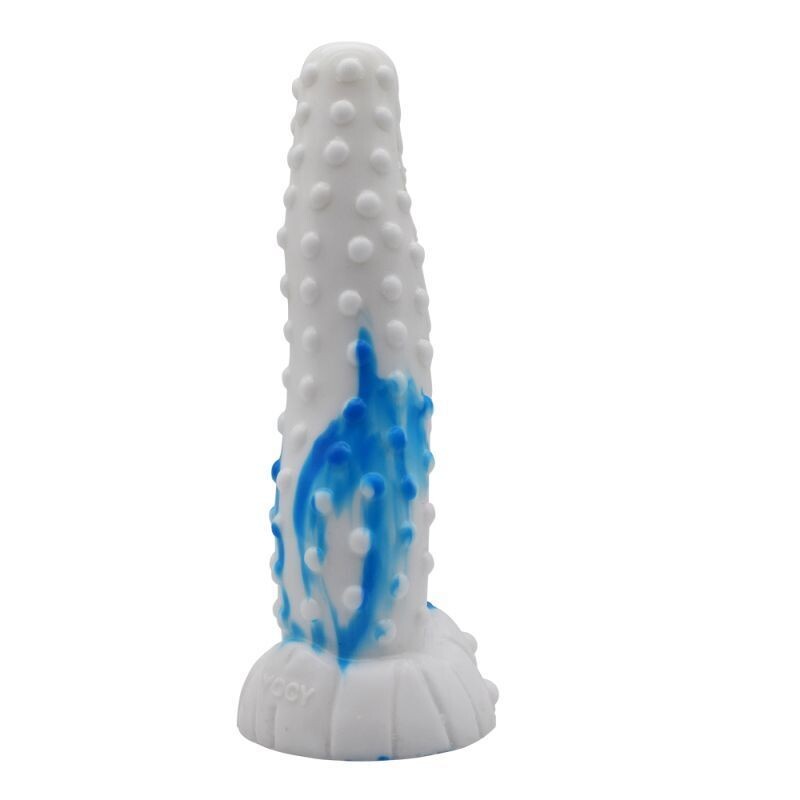FAAK - Tiger Dildo - Blue/White FAAK - Tiger Dildo - Blue/White