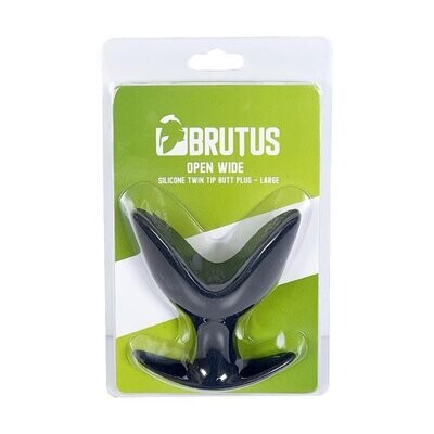 Brutus - Open Wide Twin Tip Butt Plug - Large
