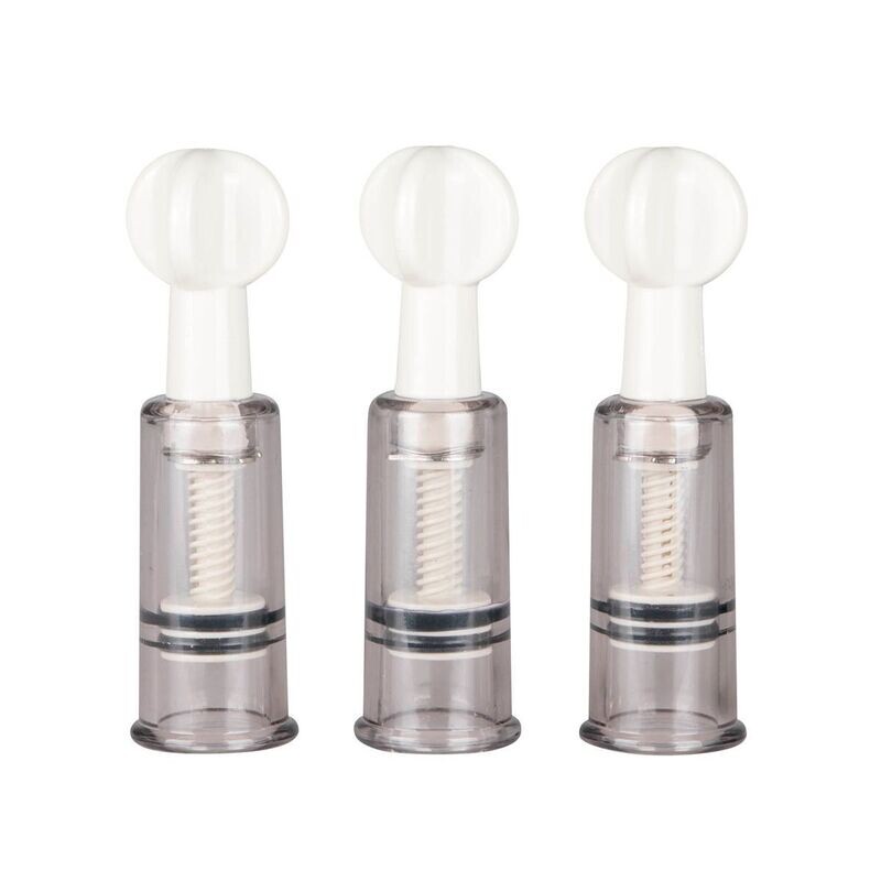 Fetish Collection - Nipple and Clit Suckers - 3pc