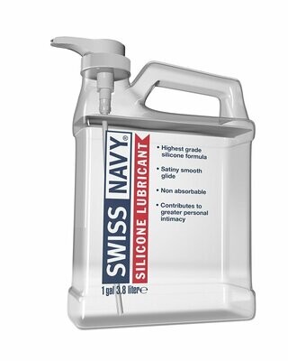 Swiss Navy - Silicone Lubricant - 1gal/3.8L