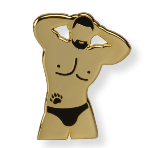 Master of the House Pin - Bear