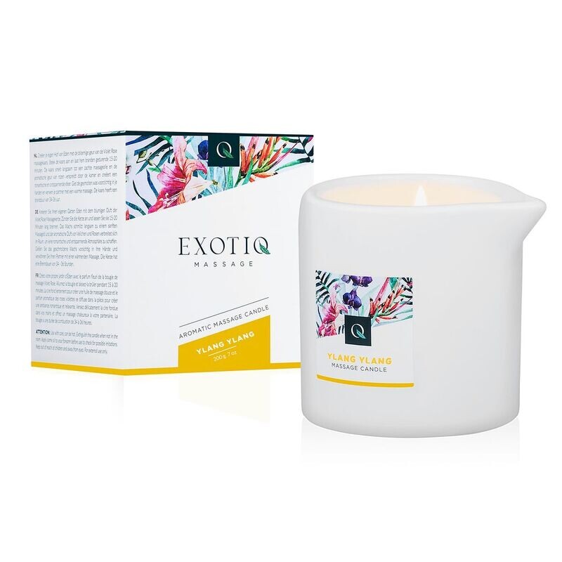 Exotiq - Ylang Ylang Massage Candle - 200g