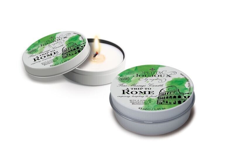 Petits Joujoux - A Trip to Rome Massage Candle - 43mL