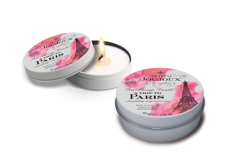 Petits Joujoux - A Trip to Paris Massage Candle - 43mL