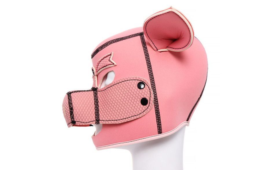 Daytona - Neoprene Pig Mask - Pink