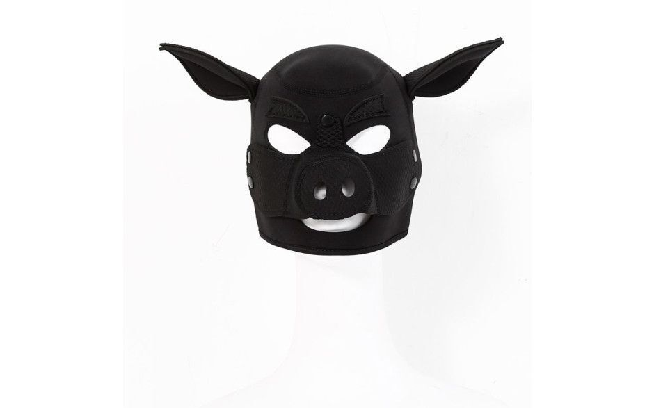 Daytona - Neoprene Pig Mask - Black