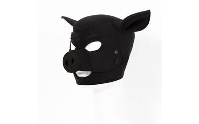 Daytona - Neoprene Pig Mask - Black