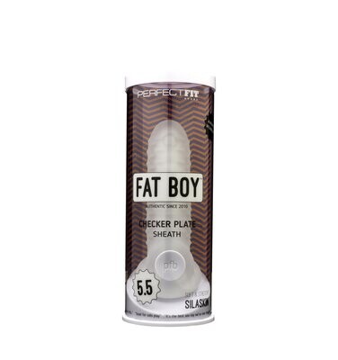 Perfect Fit - Fat Boy Checker Plate Sheath - 5.5in