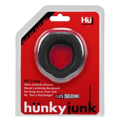 Hunkyjunk - FIT Ergo Long-Wear C-ring - Tar