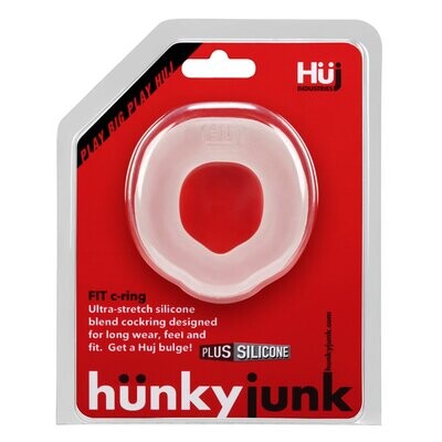 Hunkyjunk - FIT Ergo Long-Wear C-ring - Ice