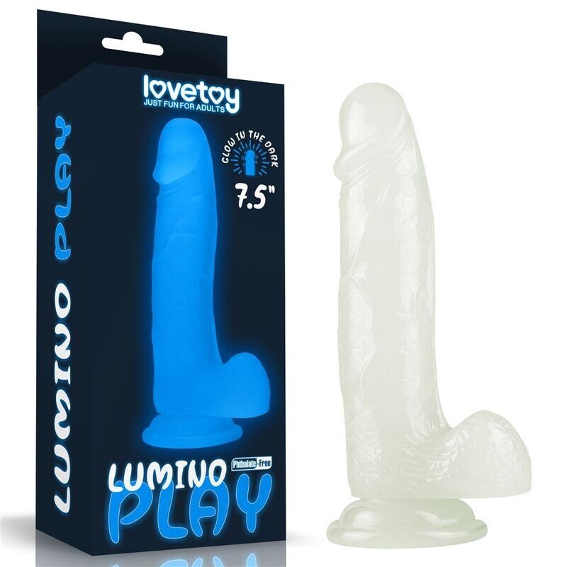 Lovetoy - Lumino Play Dildo - 7.5 Lovetoy - Lumino Play Dildo - 7.5"