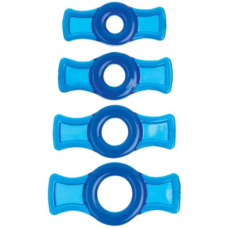 Doc Johnson - TitanMen Cockring Set - Blue