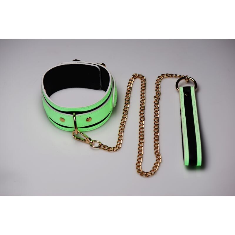 Master Series - Glowing Collar w/ Leash