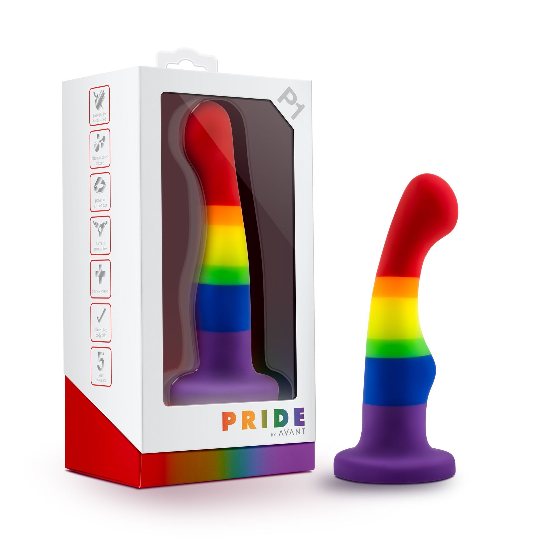 Avant - Pride P1 Freedom Silicone Dildo