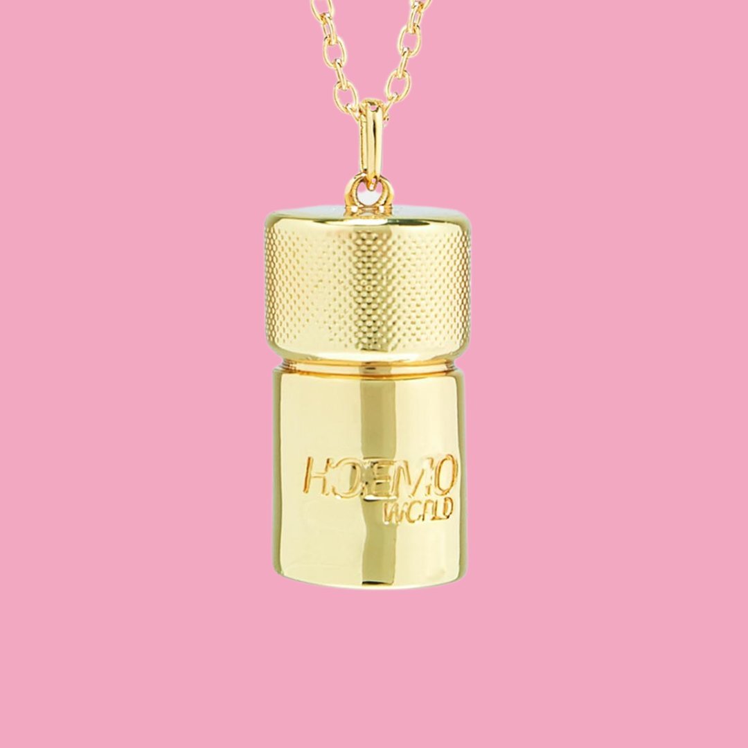 Hoemo World - Poppers Pendant Necklace - Gold