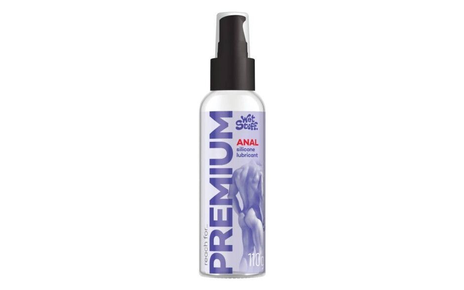 Wet Stuff - Premium Anal Silicone Lubricant - Pump Top 110g