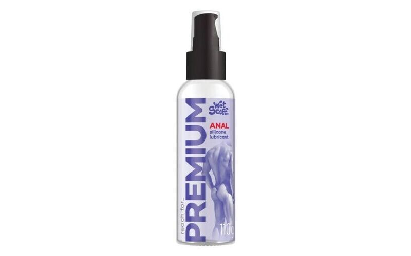 Wet Stuff - Premium Anal Silicone Lubricant - Pump Top 110g