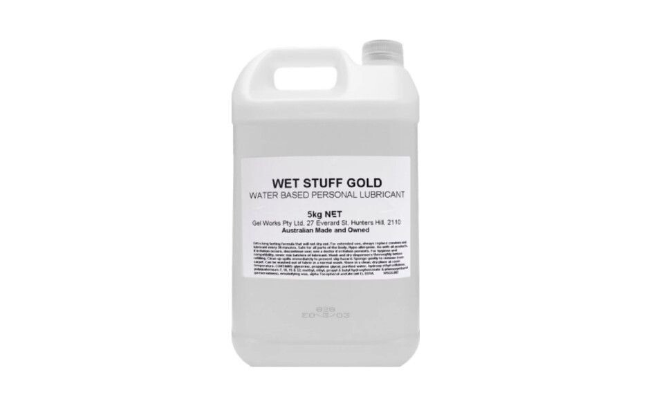 Wet Stuff - Gold Water-based Lubricant - 5kg