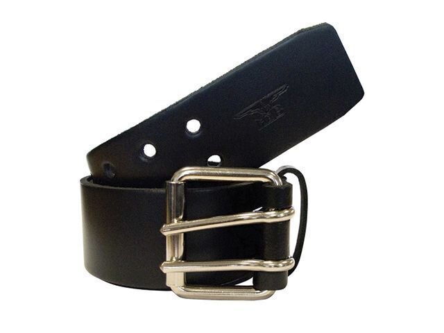 Mister B - Double Thorn Leather Belt, Size: S