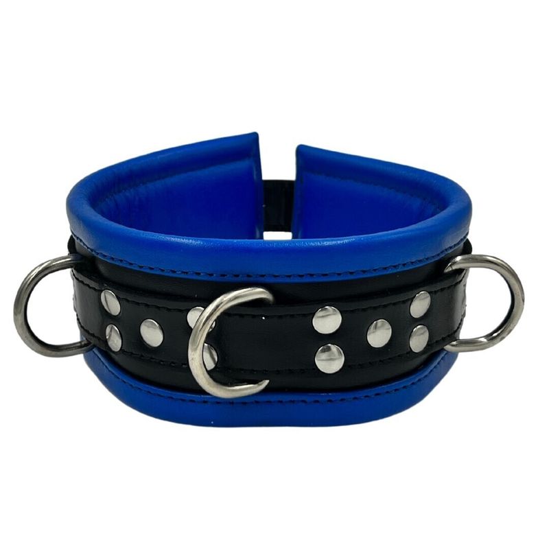 No Mercy Supreme Bondage - Collar - Blue/Black