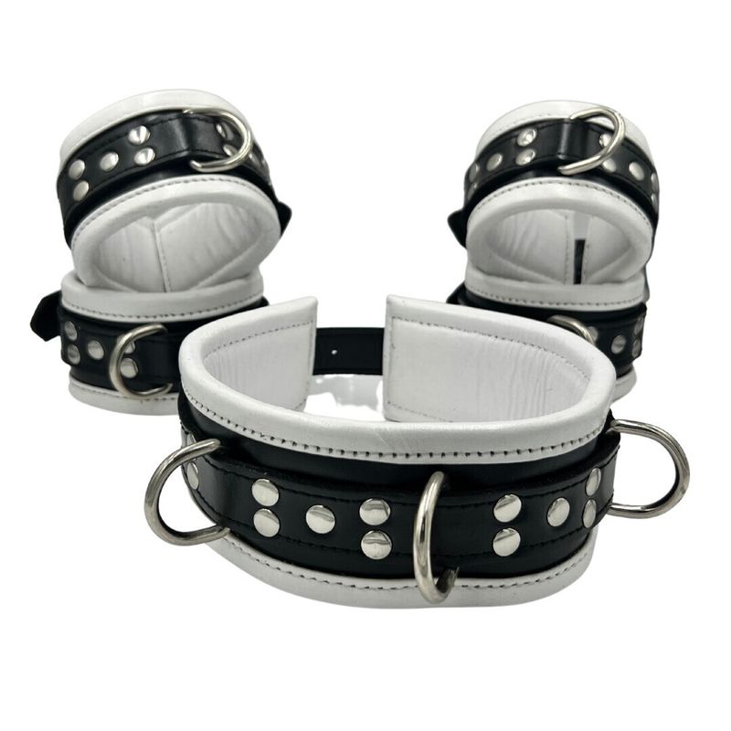 No Mercy Supreme Bondage - 5-Piece - White/Black