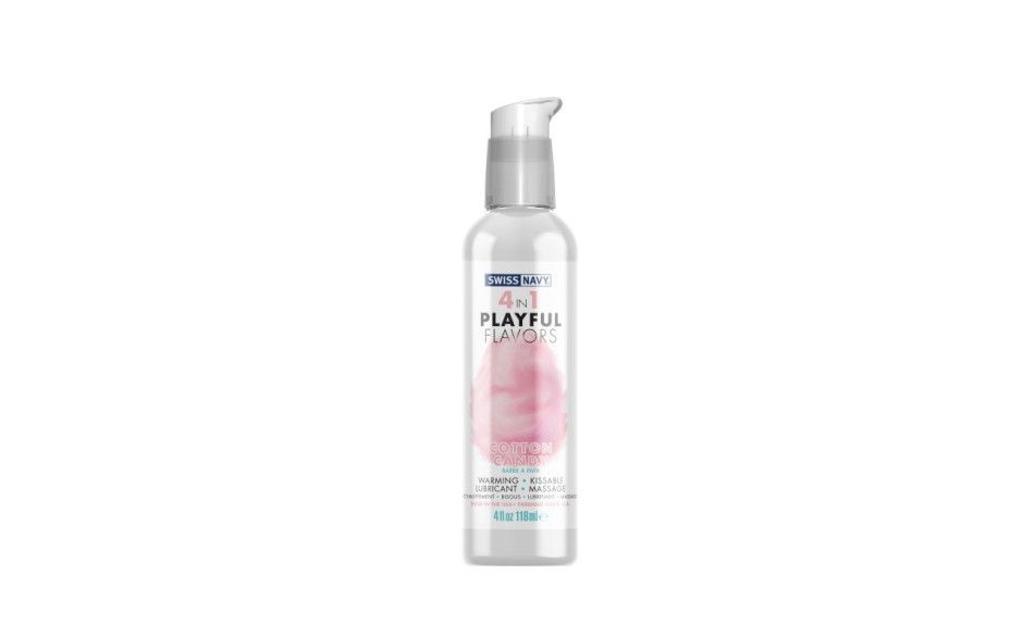 Swiss Navy - 4 in 1 Playful Flavours - Cotton Candy - 4oz/118mL