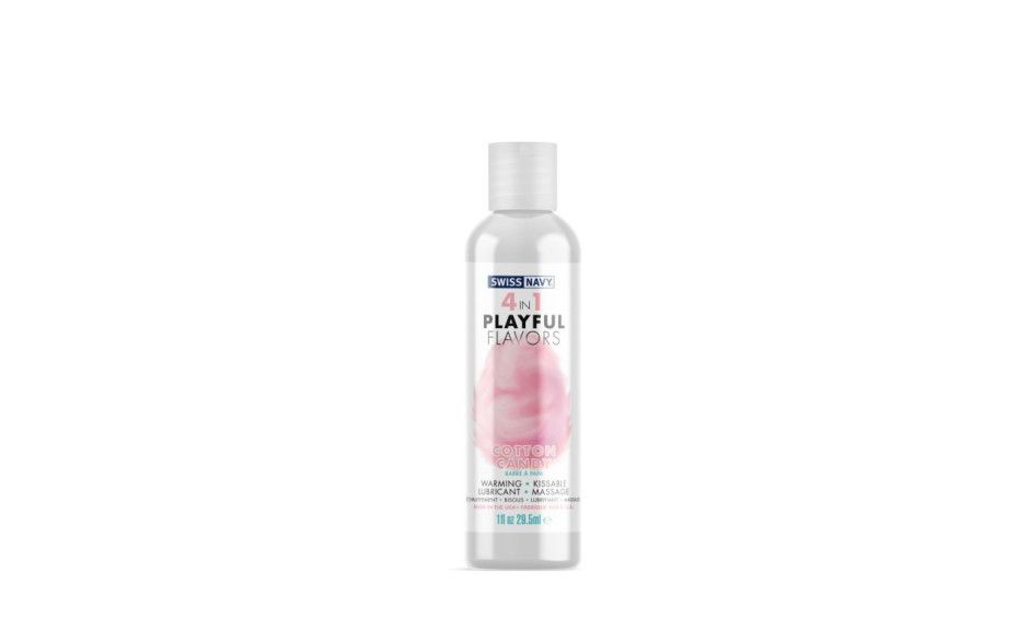 Swiss Navy - 4 in 1 Playful Flavours - Cotton Candy - 1oz/29.5mL