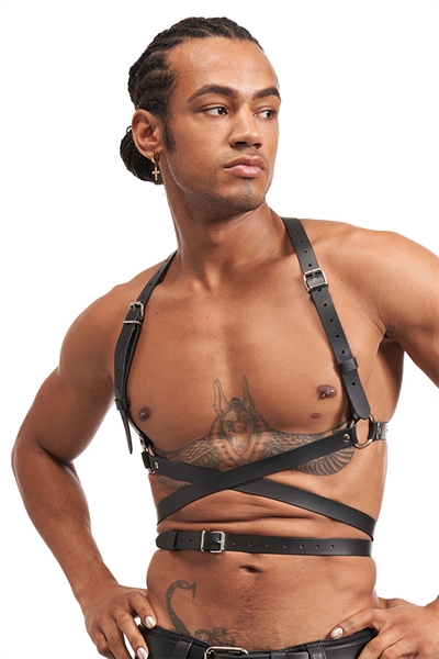 Mister B - Serve Leather Icon Harness