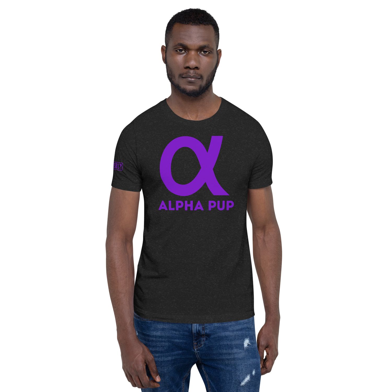 Alpha Pup TShirt Purple