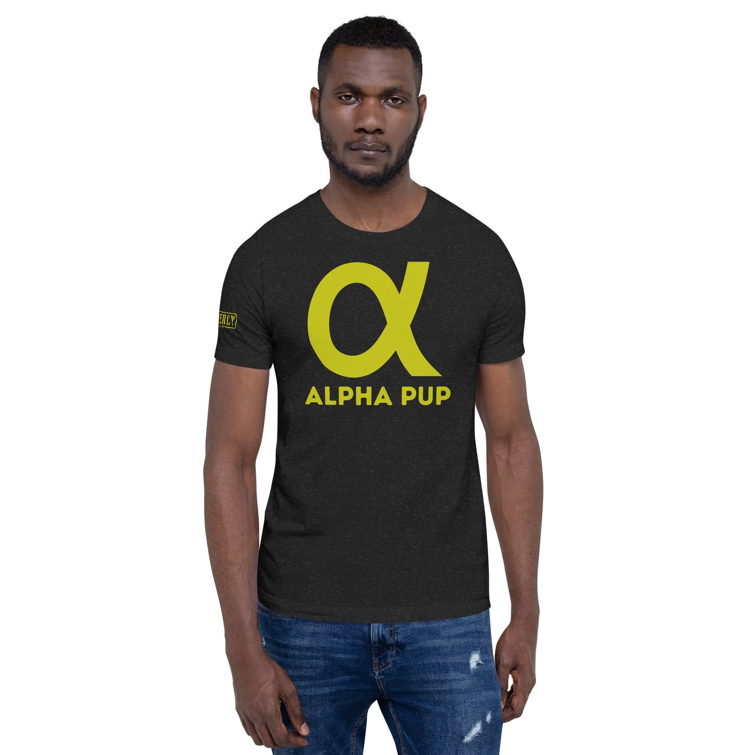 Alpha Pup TShirt Yellow